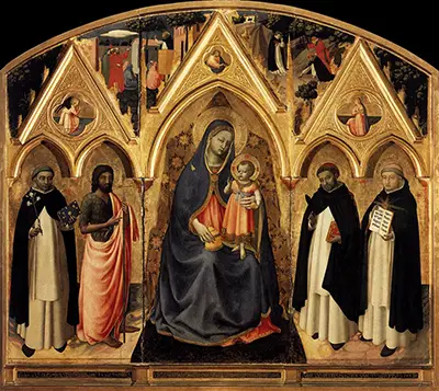 San Pietro Martire Triptych Fra Angelico